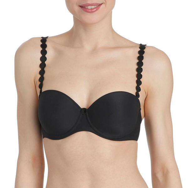 Tom soutien-gorge rembourré bandeau charbon