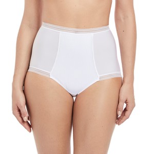 FUSION - Slip taille haute - Blanc