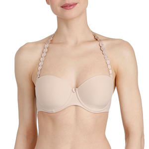 Tom soutien-gorge rembourré bandeau café au lait