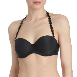 Tom soutien-gorge rembourré bandeau charbon